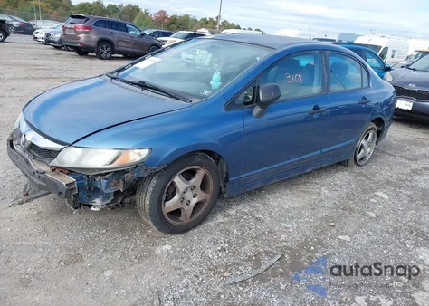 2009 Honda Civic Vp z USA, uszkodzony, nr VIN 2HGFA163X9H349417